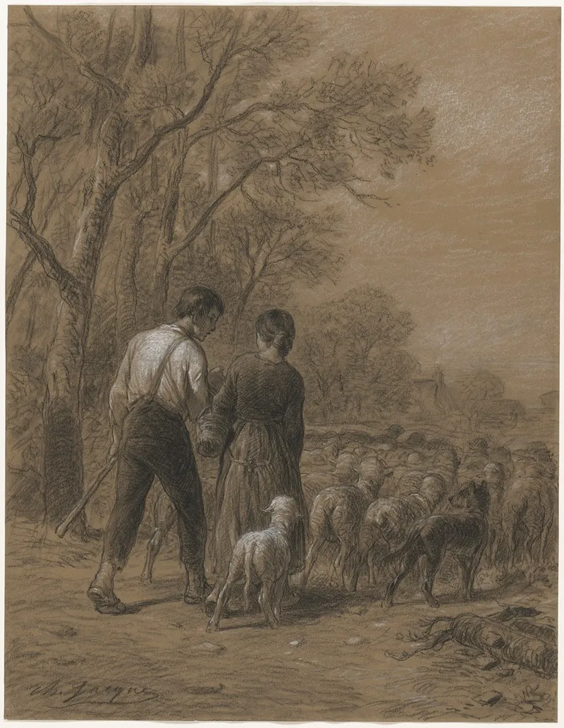Bringing In The Sheep