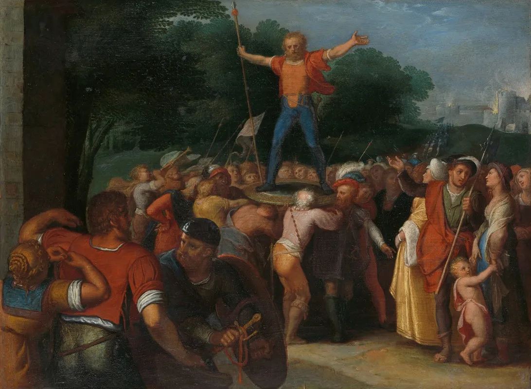 Brinno Raised Upon The Shield