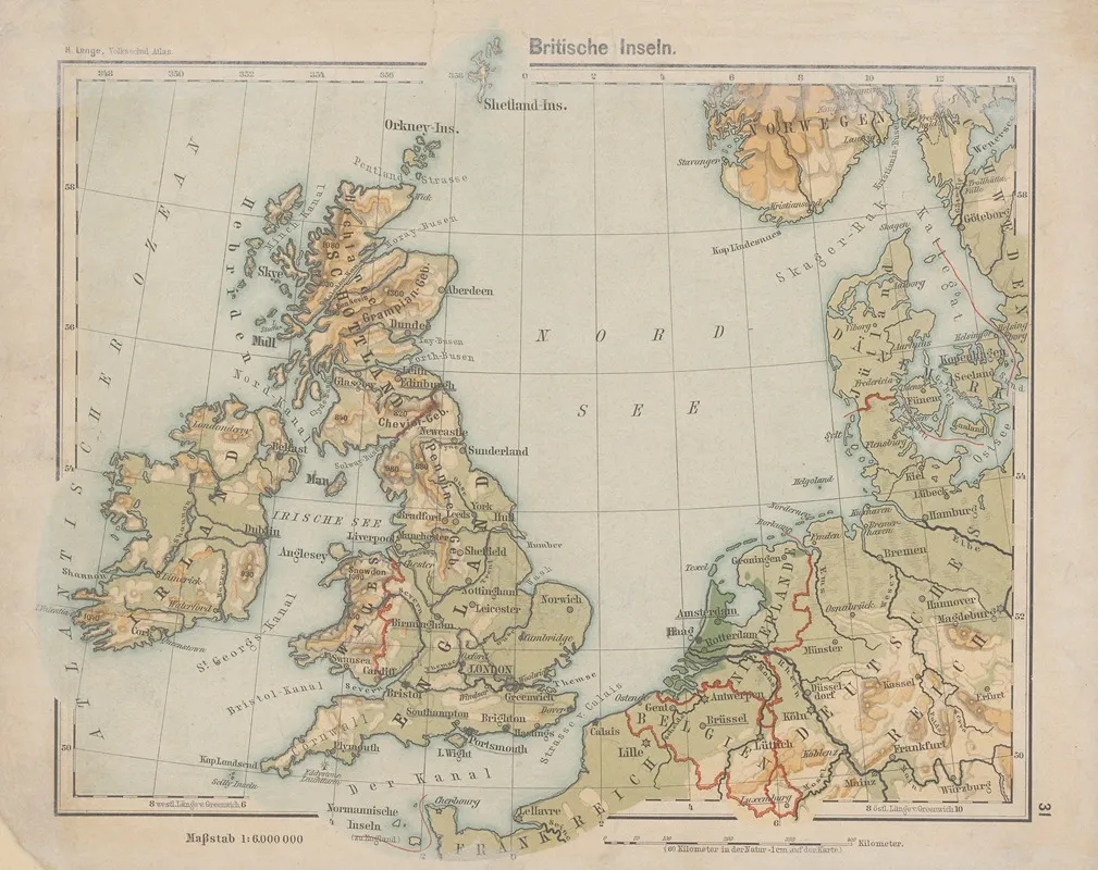 Britische Inseln Wall Art by Henry Lange - High-Resolution Digital Print