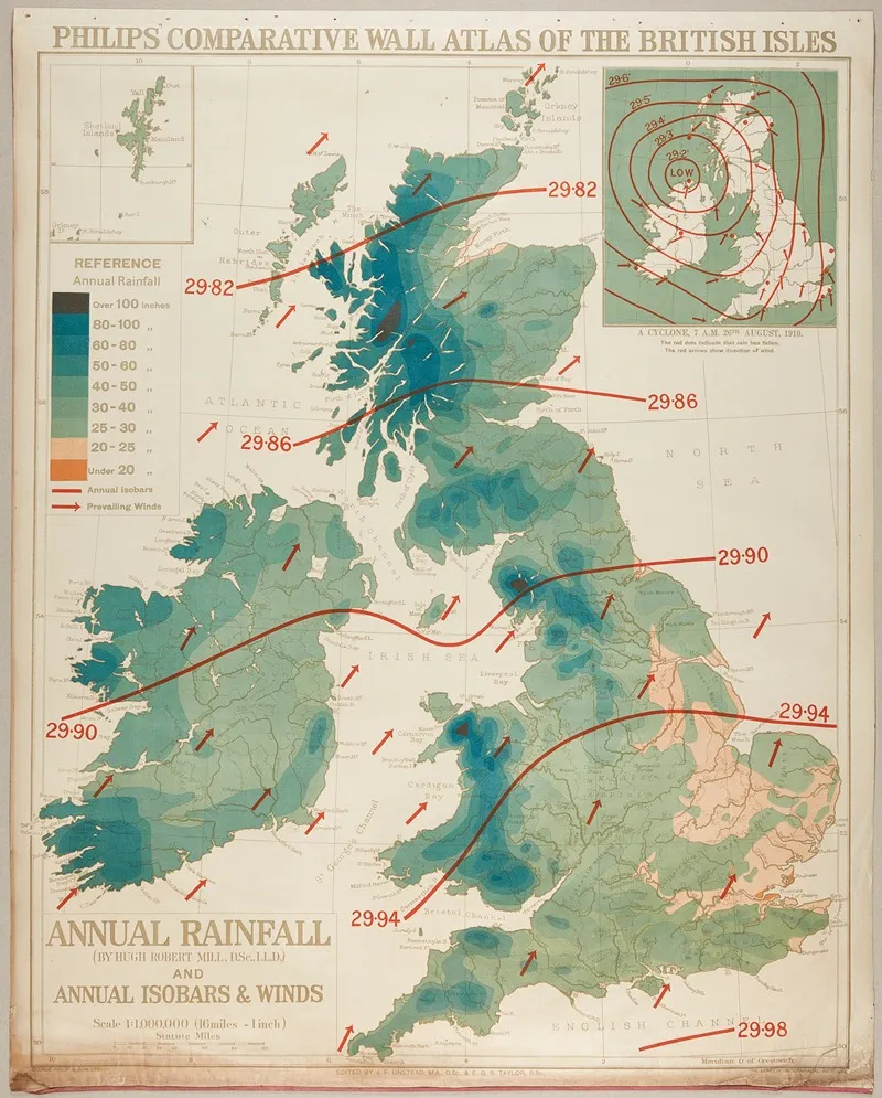 British Isles Annual Rainfall
