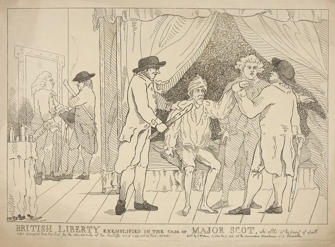British Liberty Exemplified In The Case Of Major Scot Wall Art by Henry Kingsbury - High-Resolution Digital Print