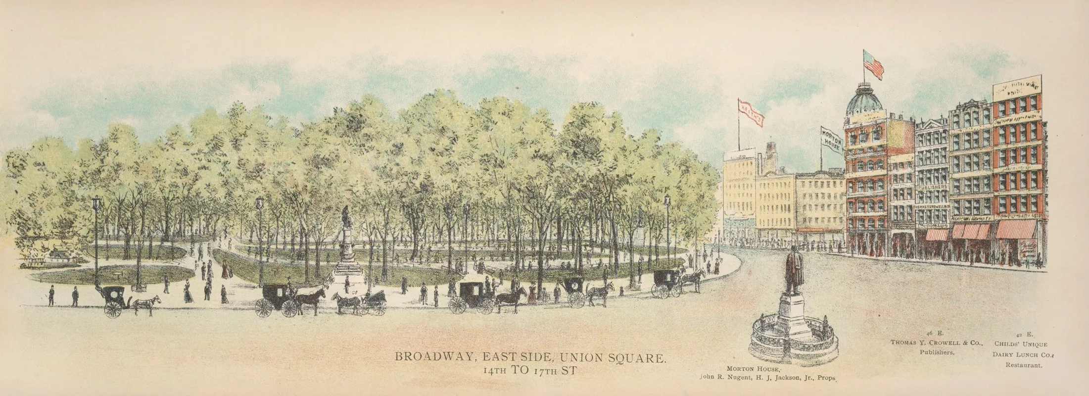 Broadway East Side Union Square 14th To 17th St