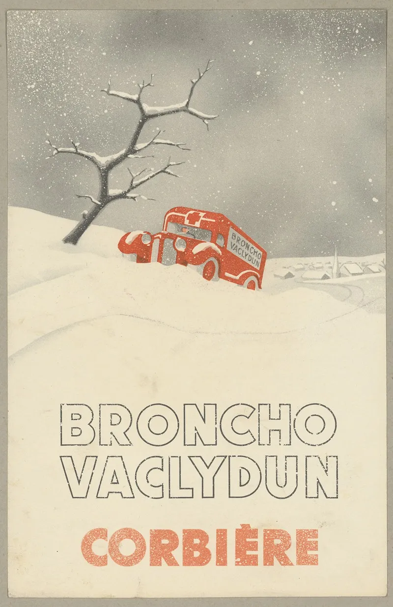 Broncho Vaclydun Wall Art by Laboratoires pharmaceutiques Corbière - High-Resolution Digital Print