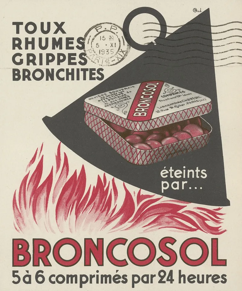 Broncosol 2 Wall Art by Laboratoires Ch. Brésil - High-Resolution Digital Print