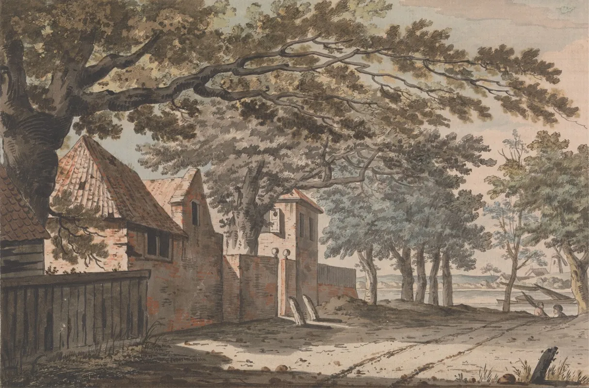 Broom House Fulham London Wall Art by William Augustus Barron - High-Resolution Digital Print