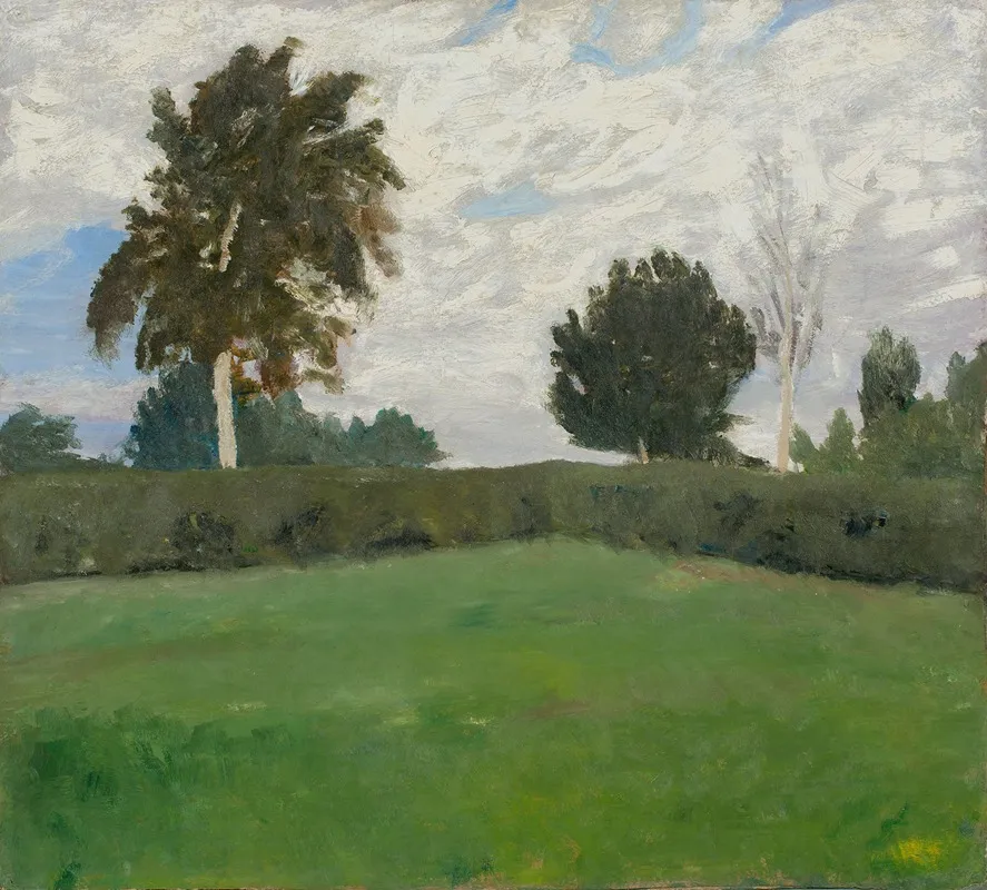 Brunjes Garten Wall Art by Paula Modersohn-Becker - High-Resolution Digital Print