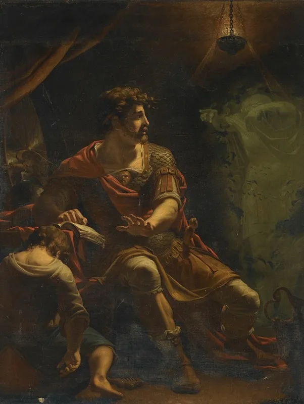 Brutus Disturbed By The Ghost Of Caesar From Shakespeares Julius Caesar Act Iv Scene Iii