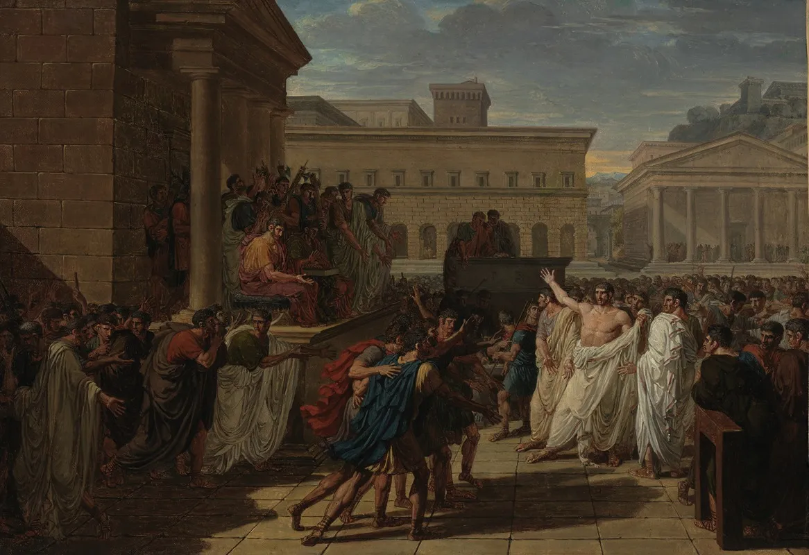 Brutus Listening To The Ambassadors From The Tarquins