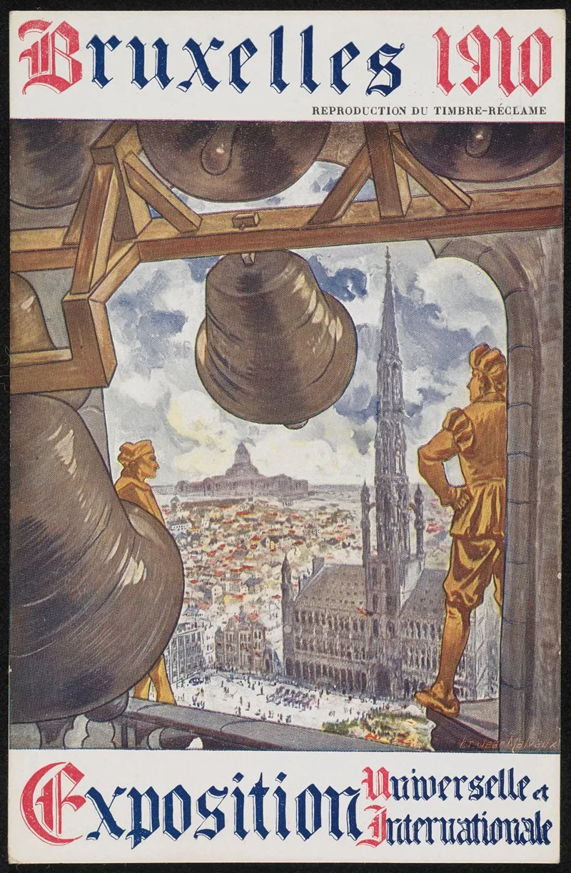 Bruxelles 1910 Exposition Universelle Et Internationale Wall Art by Valentine & Sons - High-Resolution Digital Print