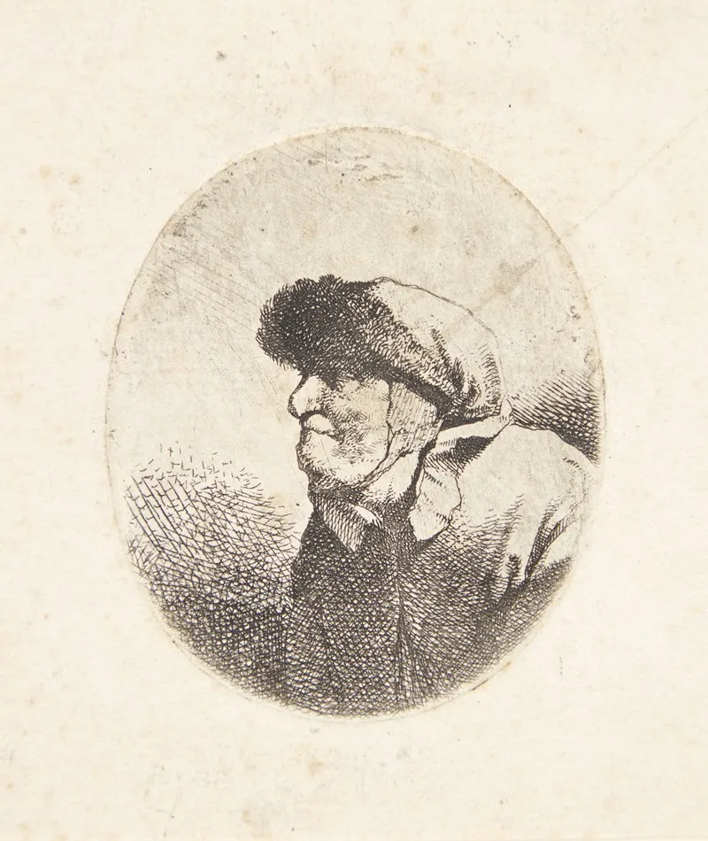 Brystbillede Af En Gammel Kvinde Wall Art by Cornelis Pietersz. Bega - High-Resolution Digital Print