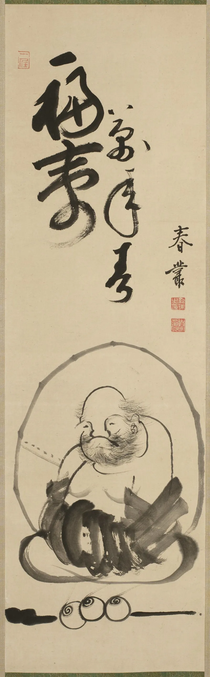 Budai Wall Art by Shunsō Shōju  - High-Resolution Digital Print