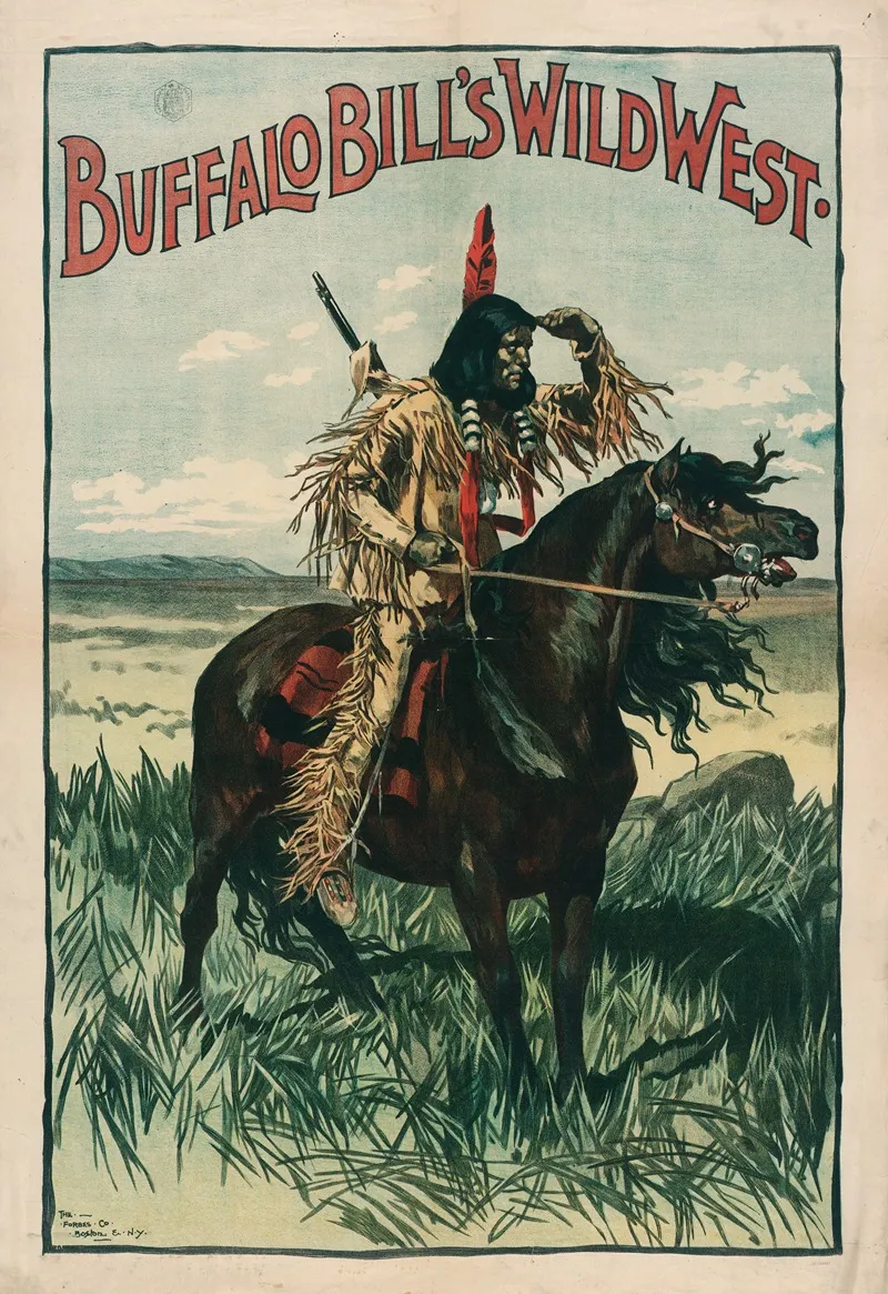 Buffalo Bills Wild West 2 Wall Art by Forbes Co. - High-Resolution Digital Print