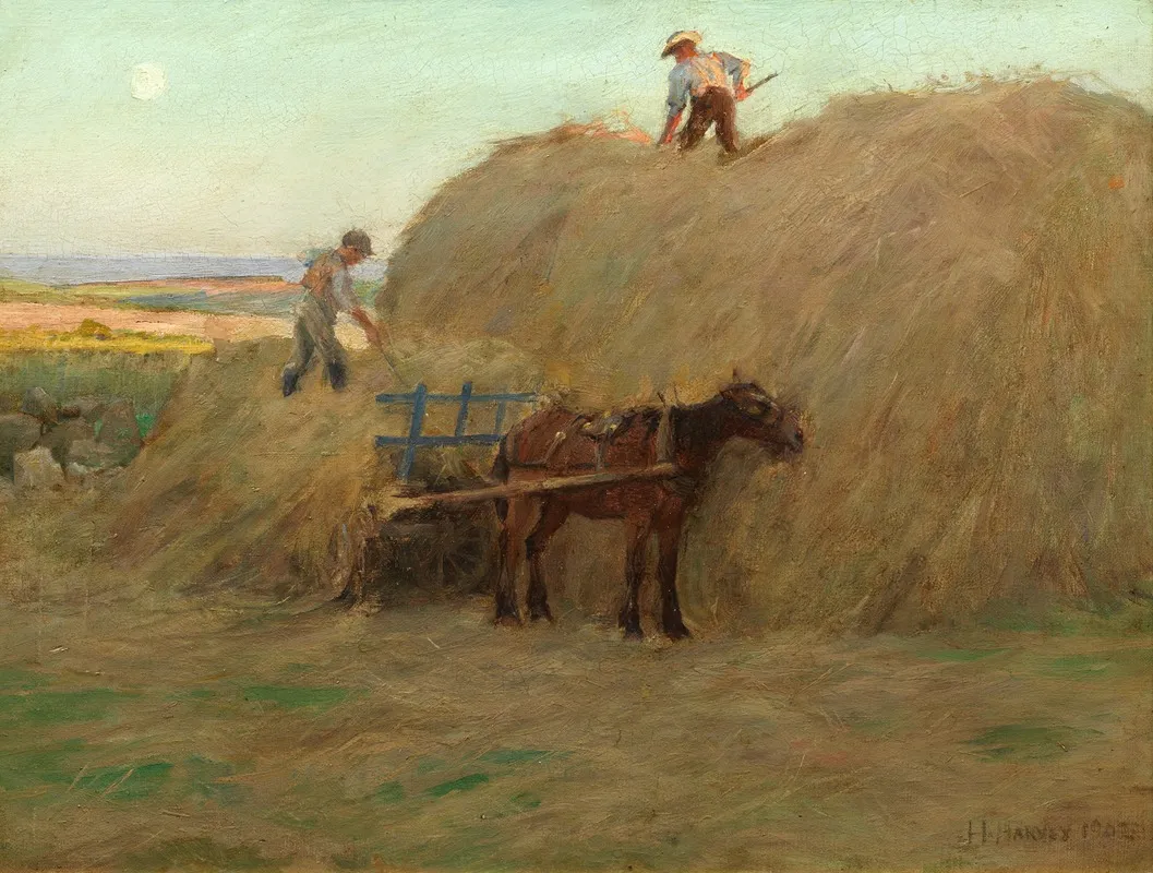 Building The Hayrick