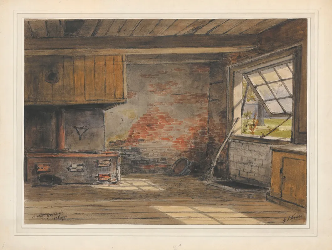 Buitengasthuis Wall Art by Georg Lourens Kiers - High-Resolution Digital Print