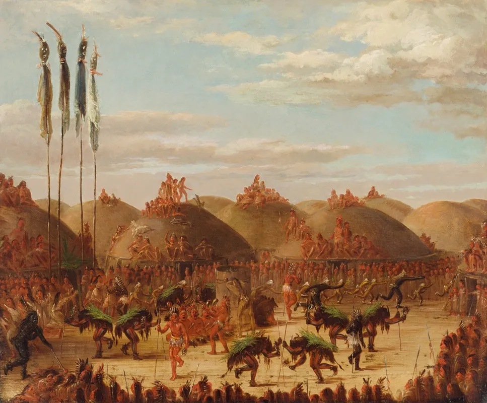 Bull Dance Mandan O Kee Pa Ceremony
