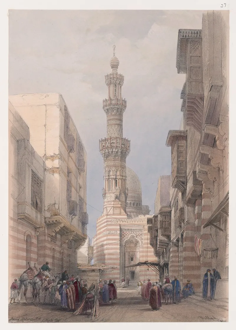 Bullack Cairo Wall Art by David Roberts - High-Resolution Digital Print