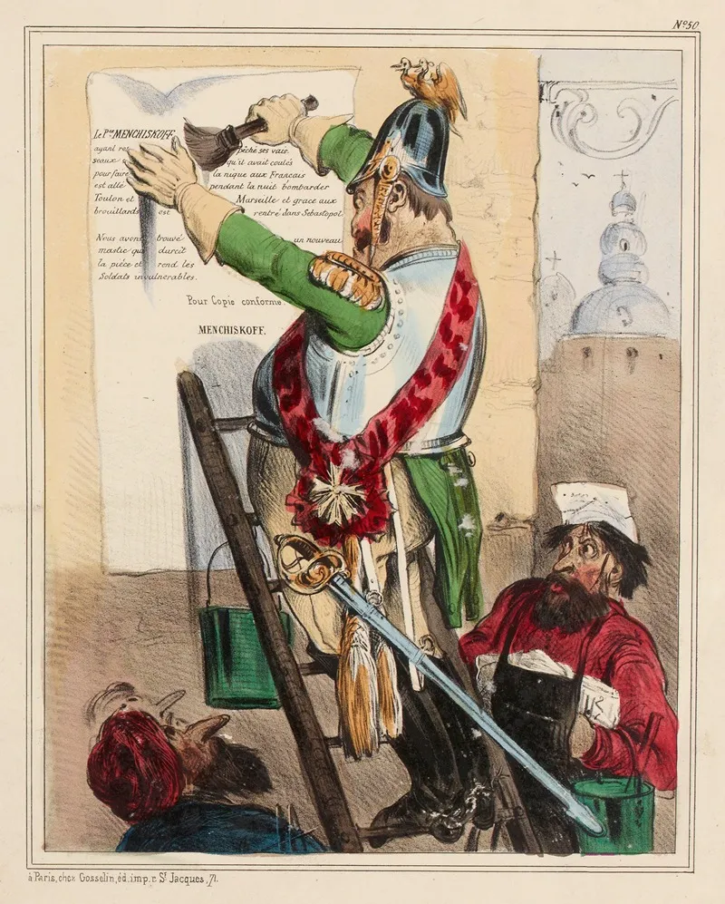 Bulletin Russe Wall Art by Gosselin - High-Resolution Digital Print