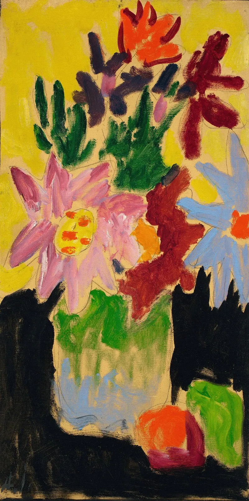 Bunte Blumen 2 Wall Art by Alexej von Jawlensky - High-Resolution Digital Print