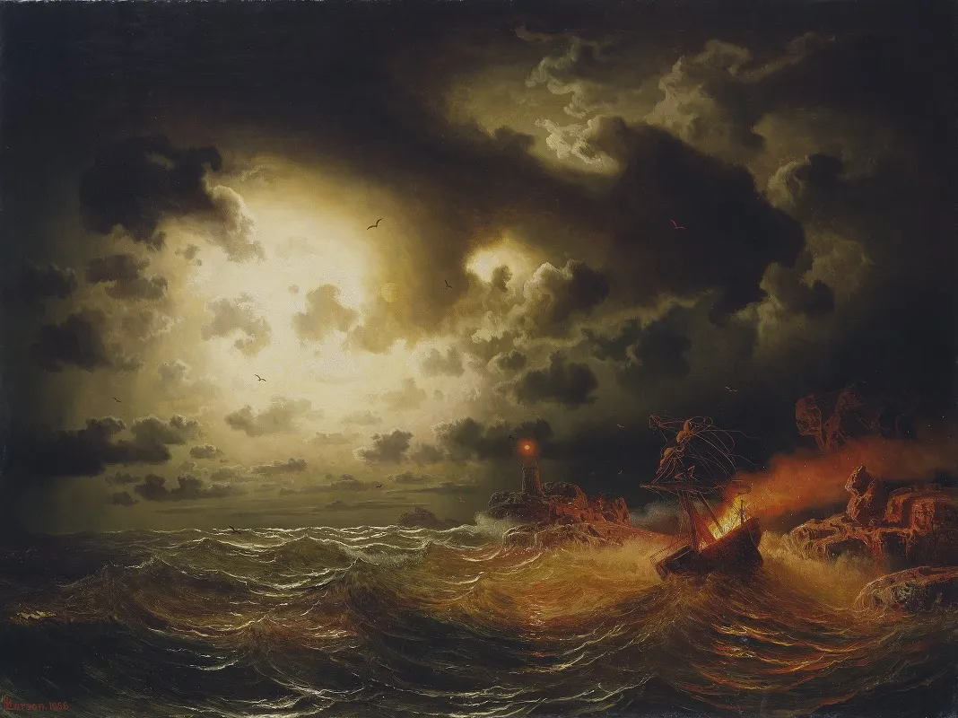 Burning Steamer 2