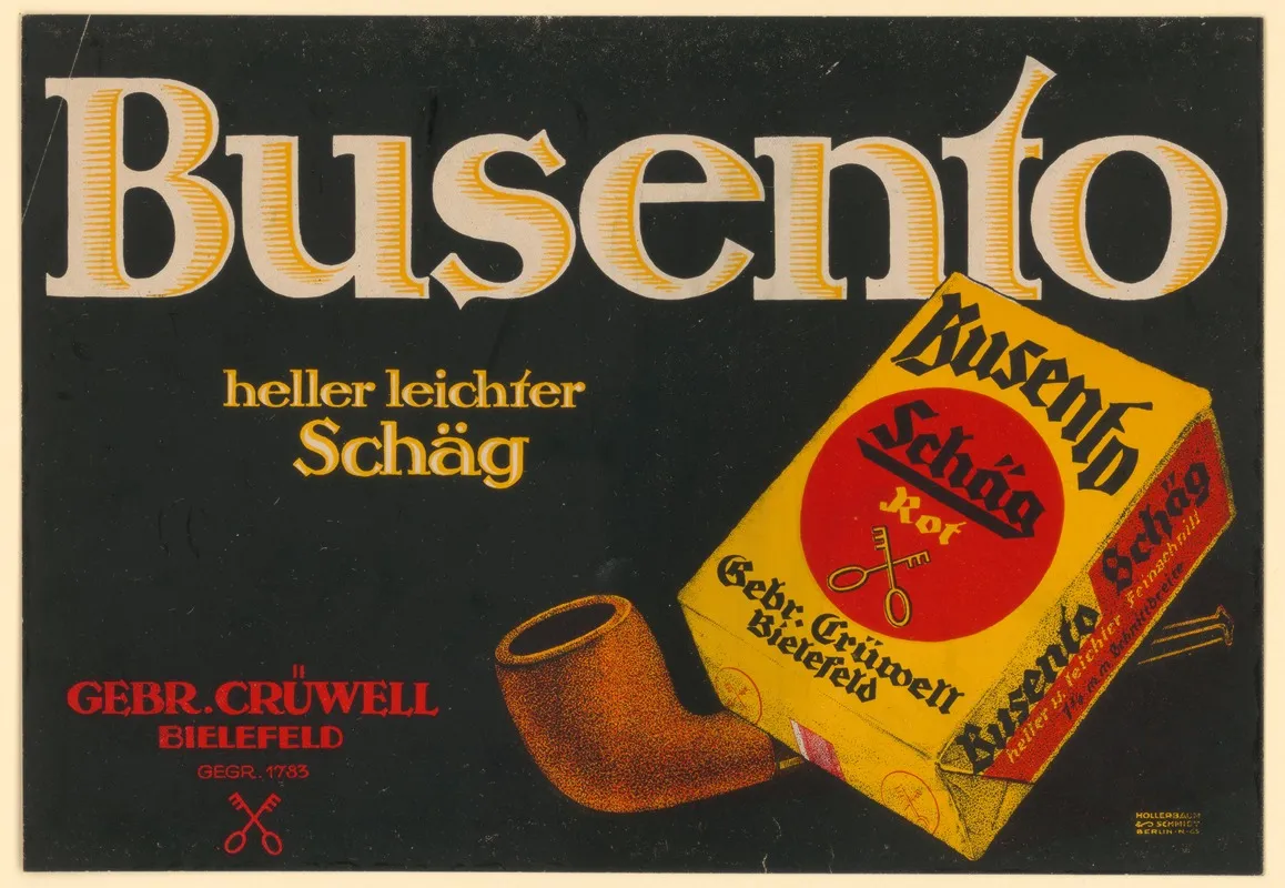 Busento Heller Leichter Schag Gebruder Cruwell Wall Art by Hollerbaum &amp; Schmidt - High-Resolution Digital Print