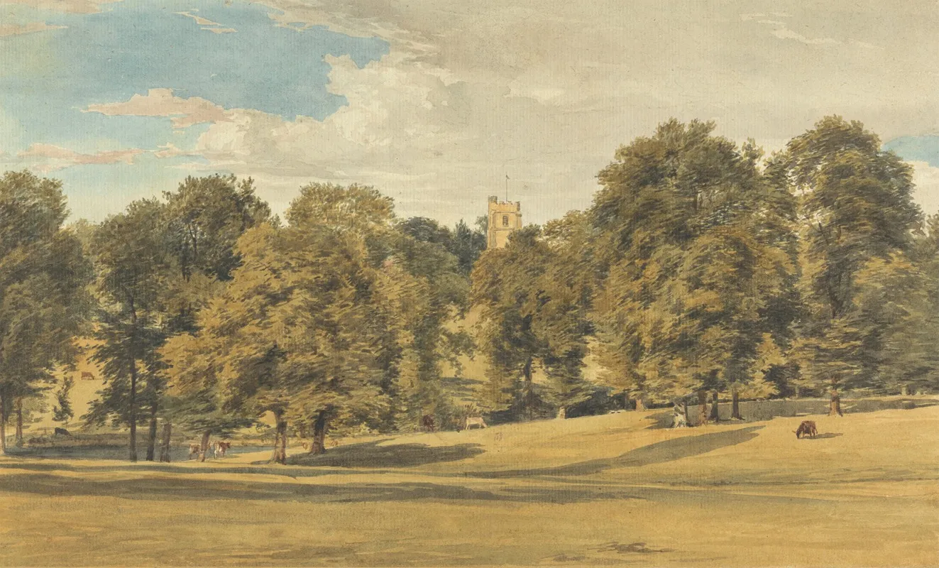 Bushey Church From The South West