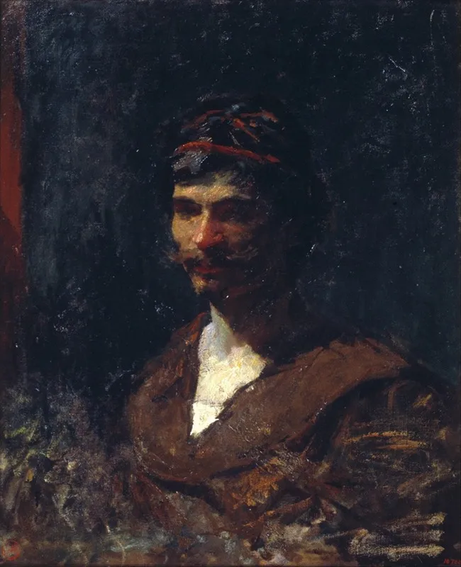 Bust Of A Man Allegory Of Bacchus