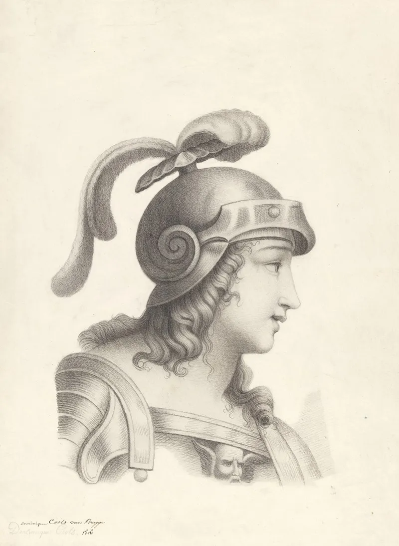 Bust Of Alcibiades Wall Art by Dominique Cools  - High-Resolution Digital Print