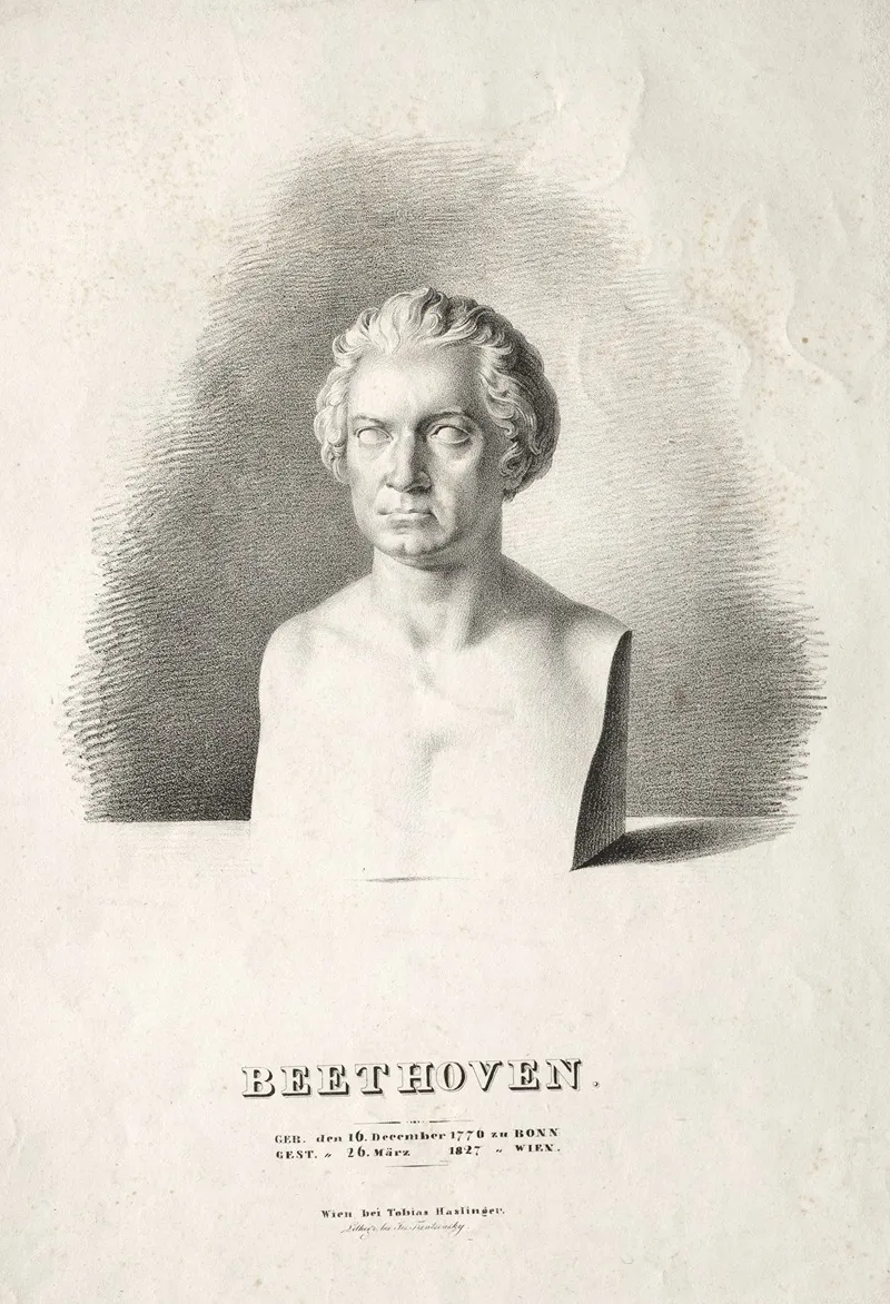 Bust Of Ludwig Van Beethoven