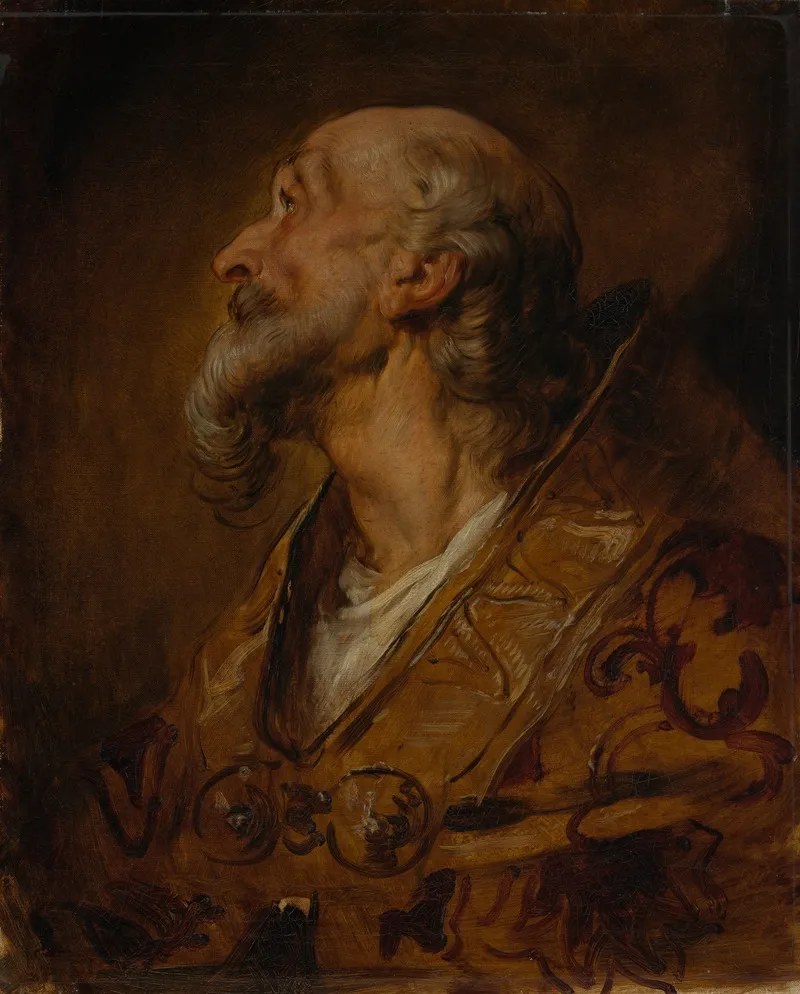 Bust Portrait Of A Bishop