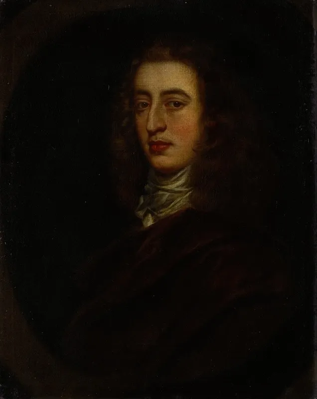 Bust Portrait Of A Young Man Wall Art by Workshop of Sir Peter Lely - High-Resolution Digital Print
