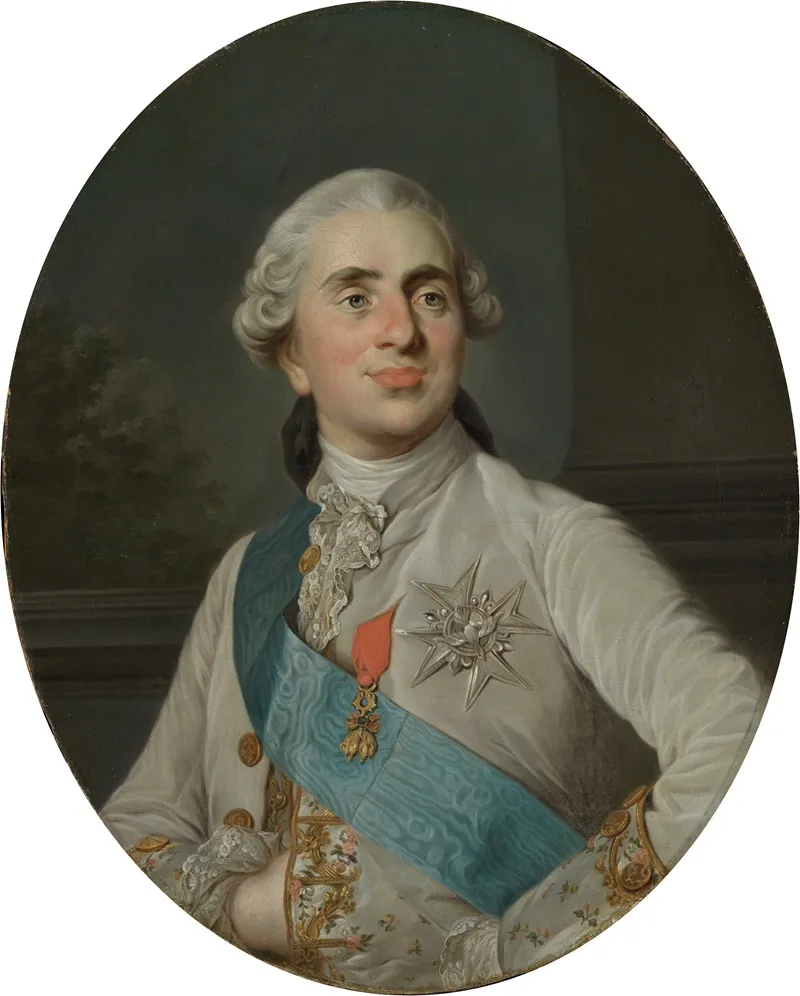 Bust Portrait Of King Louis Xvi Of France
