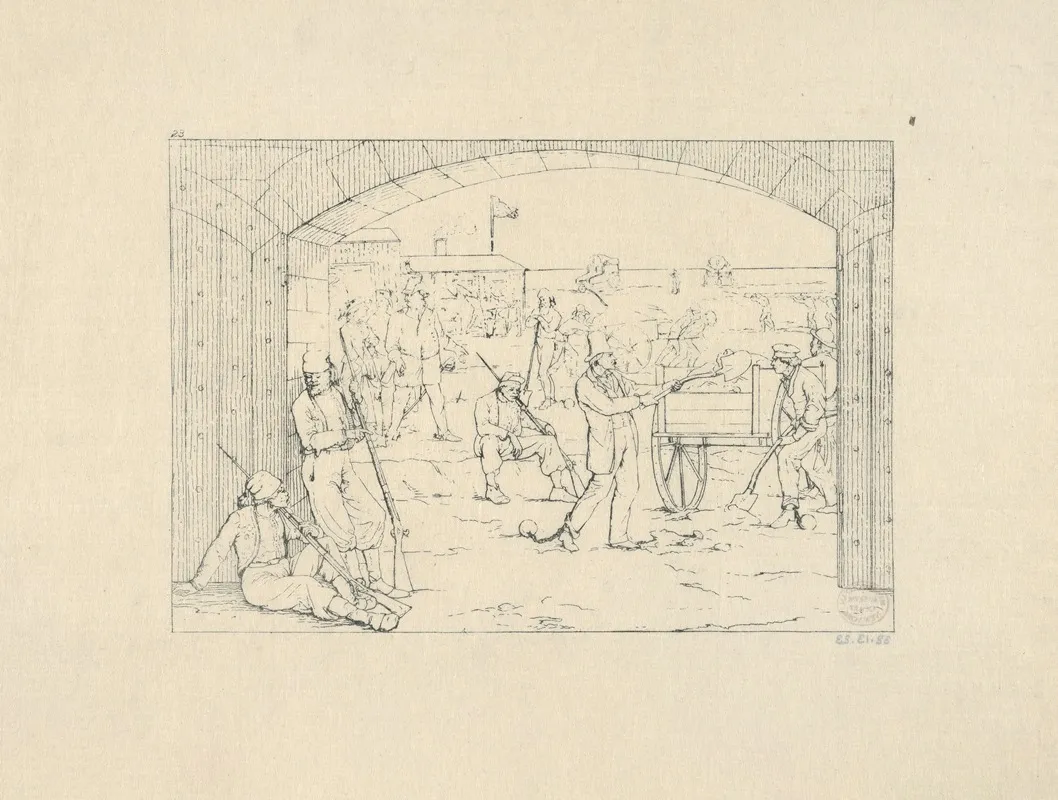 Butlers Victims Of Fort St Philip Wall Art by Adalbert John Volck - High-Resolution Digital Print