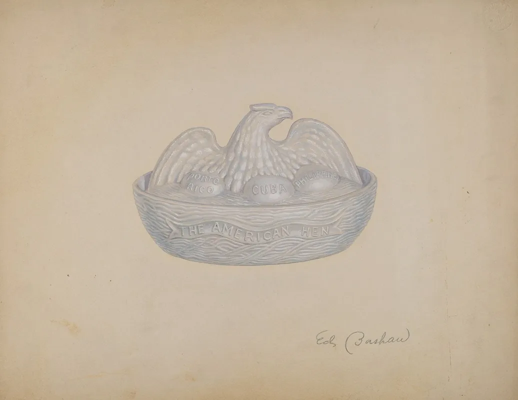 Butter Dish Hen