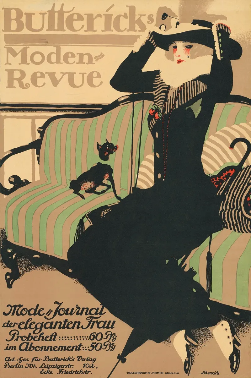Buttericks Moden Revue Mode Journal Der Eleganten Frau
