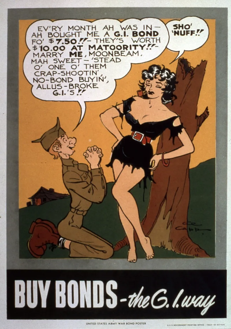 Buy Bonds The G I Way Wall Art by Al Capp - High-Resolution Digital Print