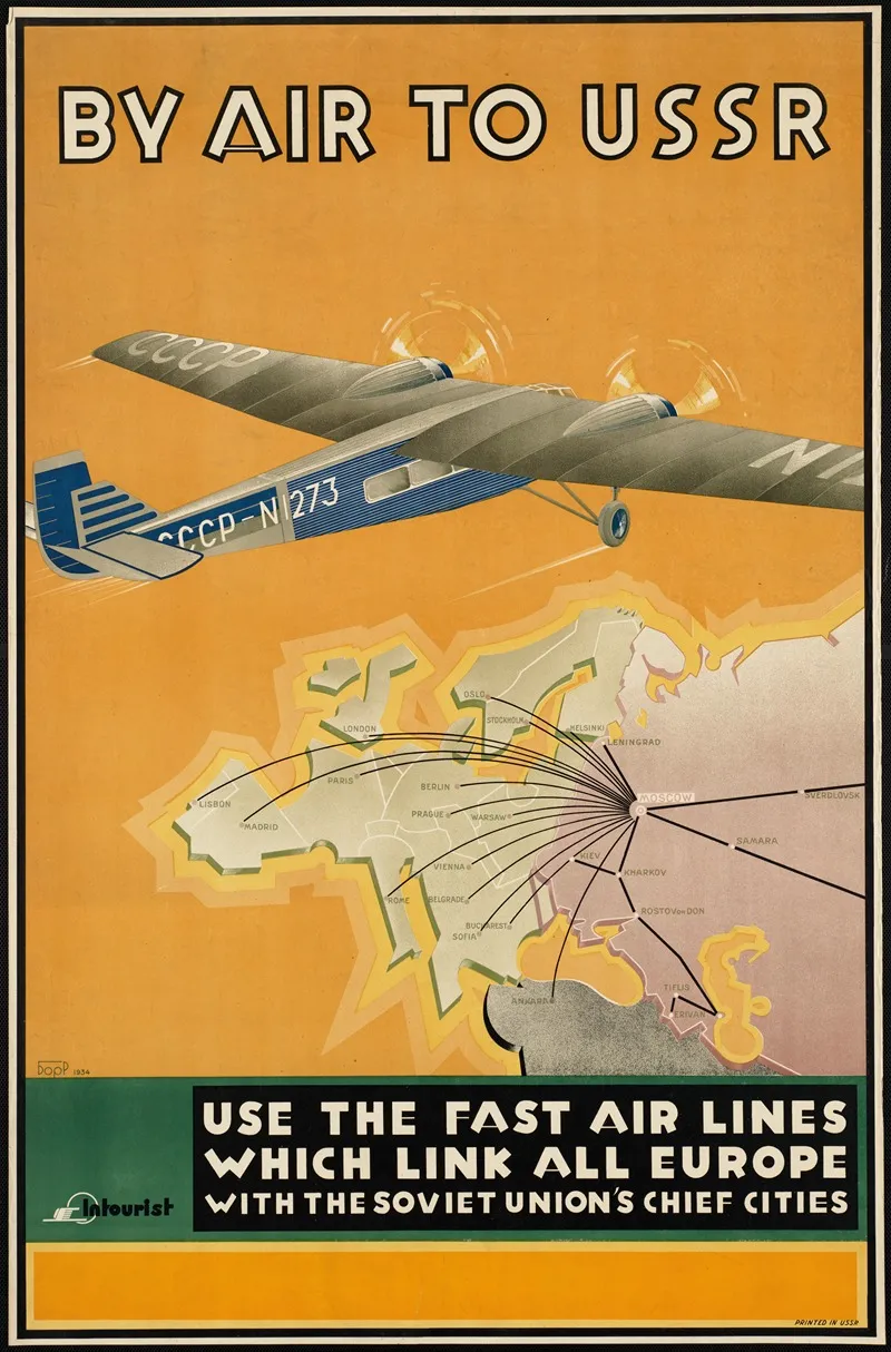 By Air To Ussr