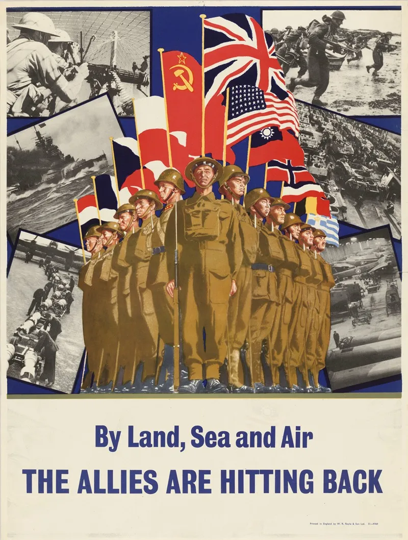 By Land Sea And Air The Allies Are Hitting Back