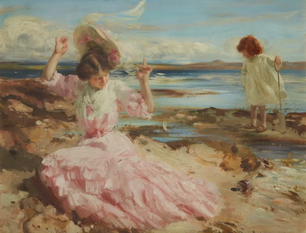 By Summer Seas 2 Wall Art by Charles Sims - High-Resolution Digital Print