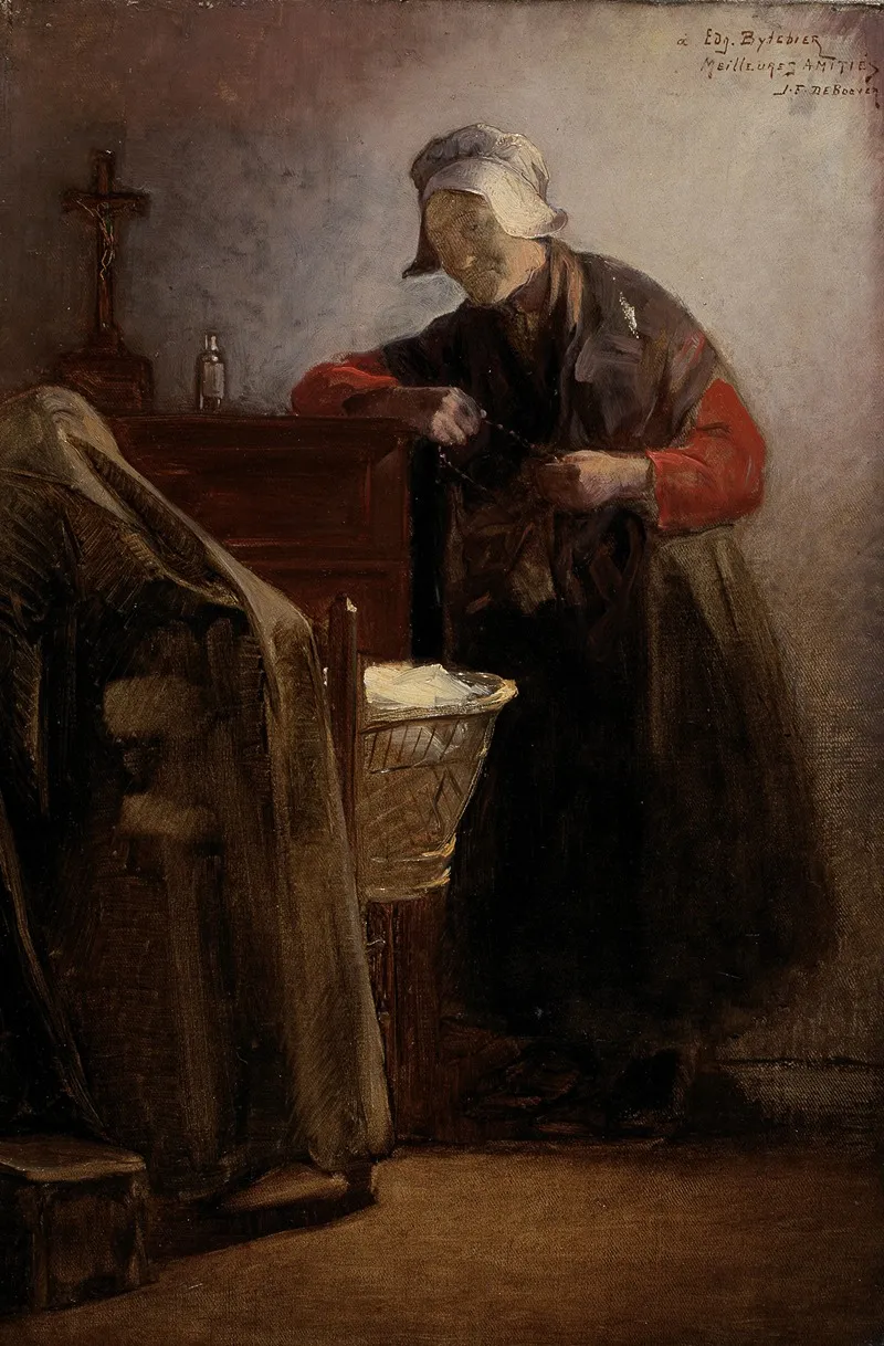 By The Cradle Wall Art by Jan Frans De Boever - High-Resolution Digital Print