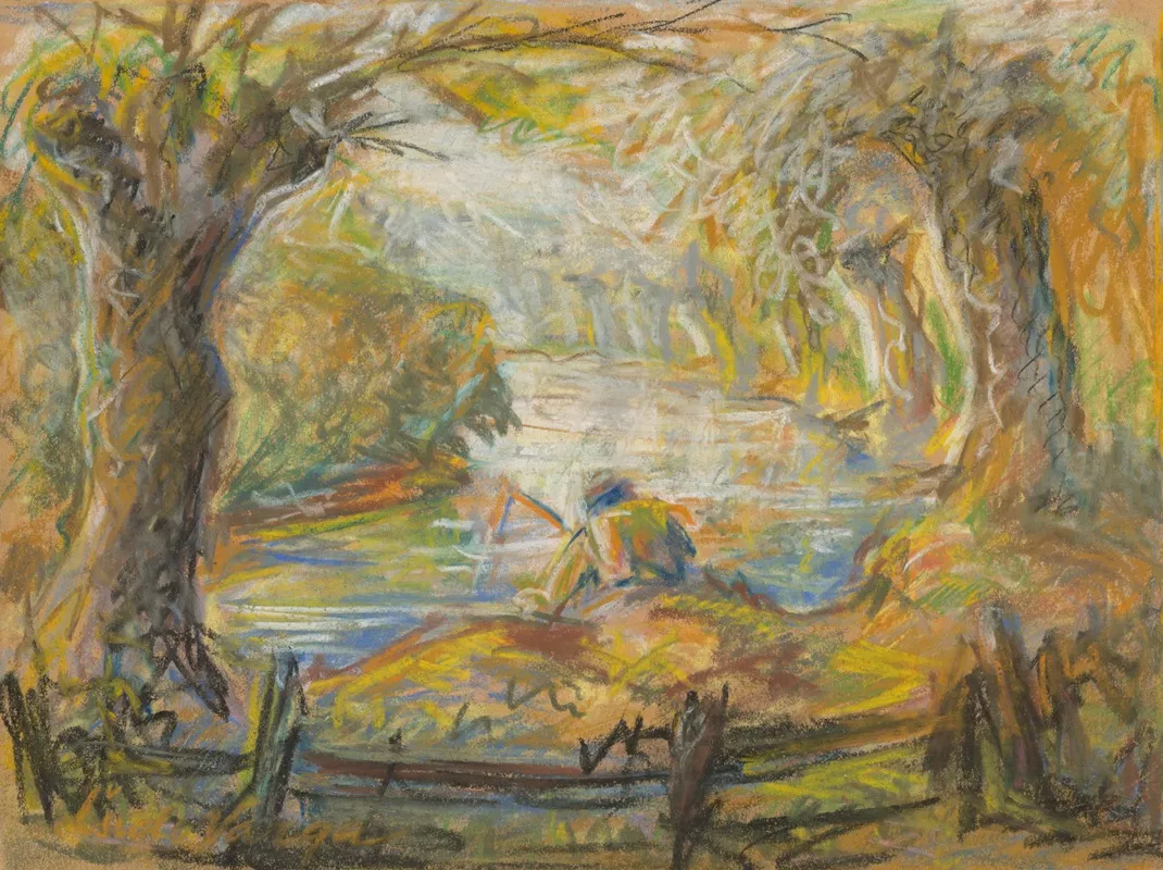 By The River 7 Wall Art by Ľudovít Varga - High-Resolution Digital Print