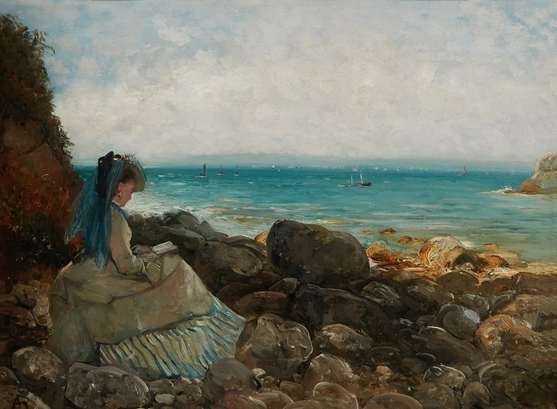 By The Sea 5 Wall Art by Agapit Stevens - High-Resolution Digital Print