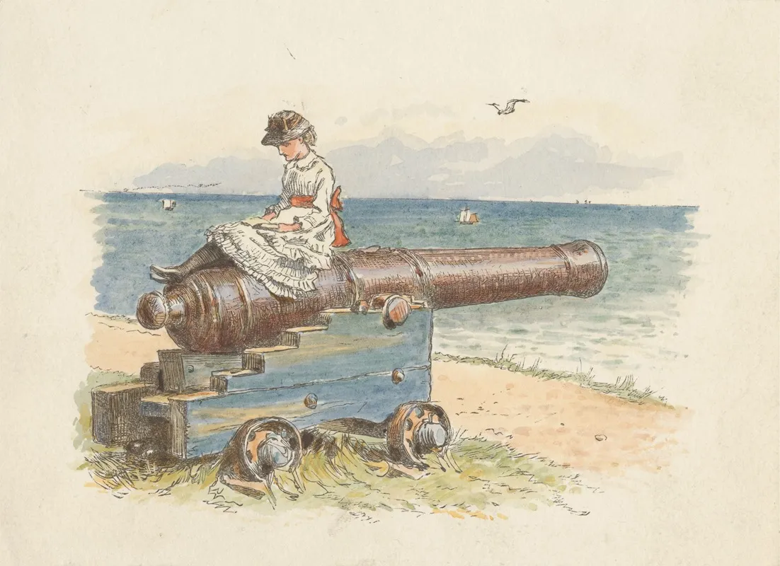 By The Sea 7 Wall Art by Alfred W. Cooper - High-Resolution Digital Print