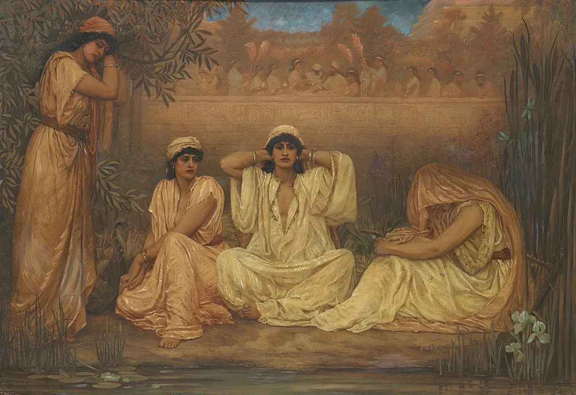 By The Waters Of Babylon They Sat Down And Wept Wall Art by Kate Gardiner Hastings - High-Resolution Digital Print