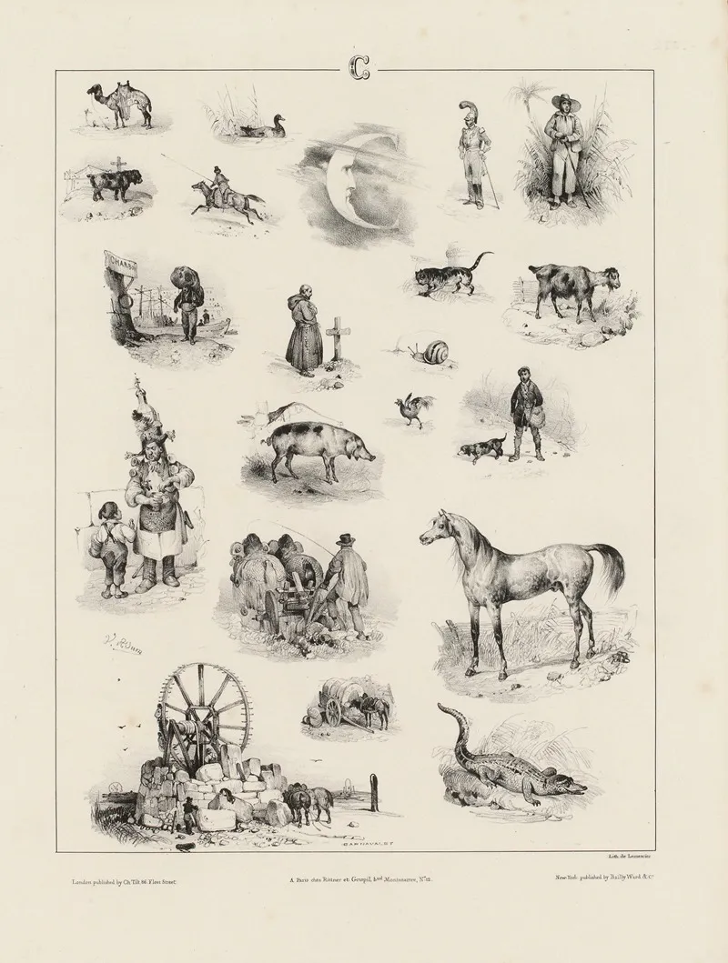 C Wall Art by Victor Adam - High-Resolution Digital Print