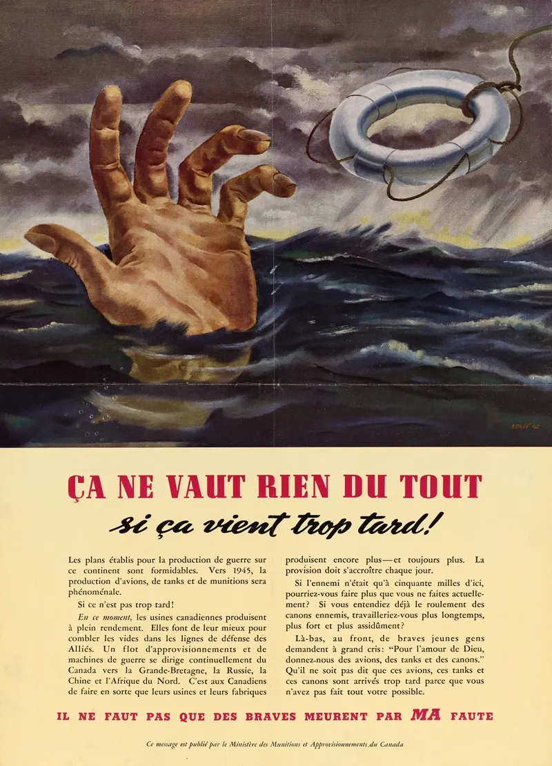 Ca Ne Vaut Rien Du Tout Si Ca Vient Trop Tard
