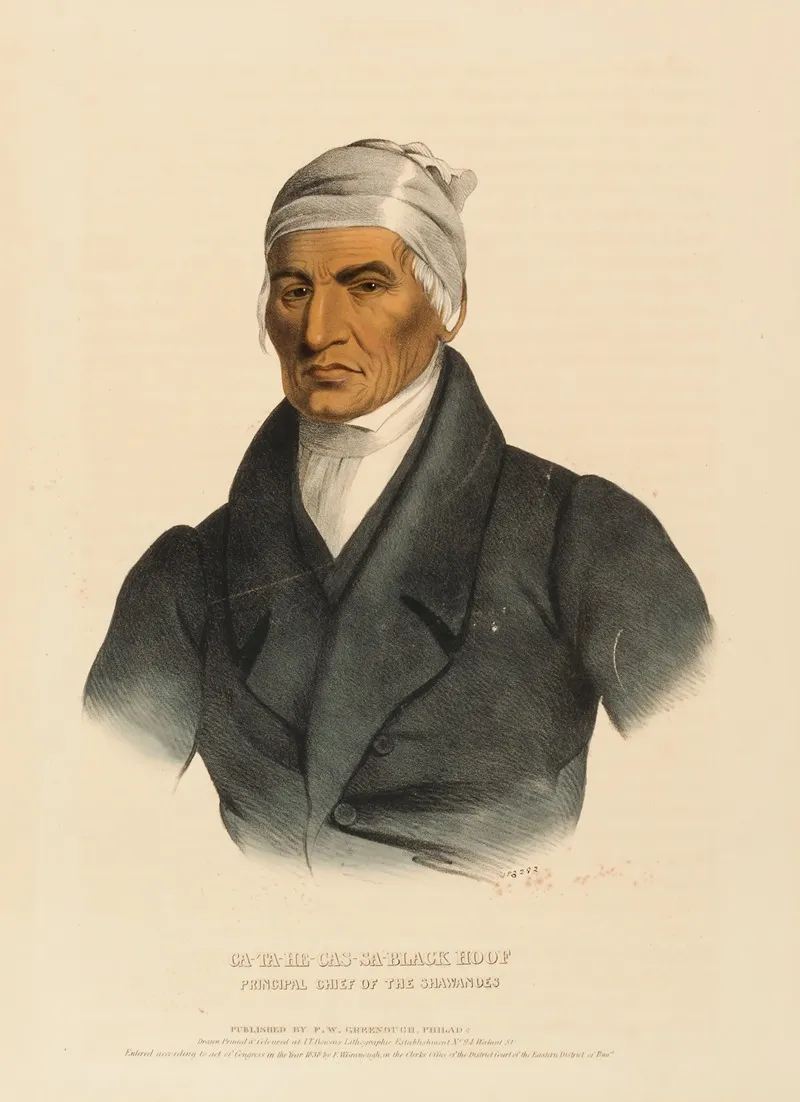 Ca Ta He Cas Sa Black Hoof Principal Chief Of The Shawanoes