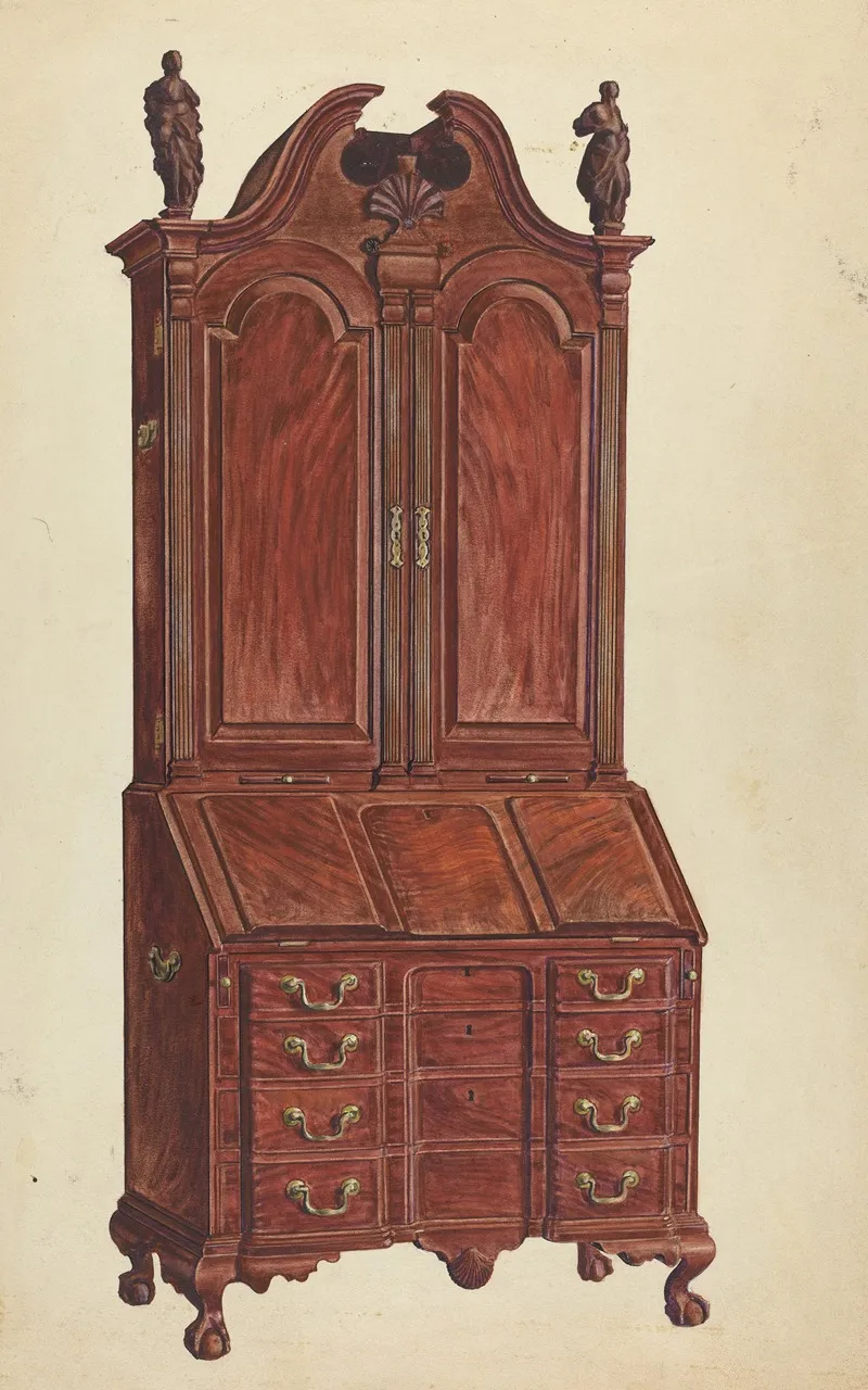 Cabinet Top Desk 2