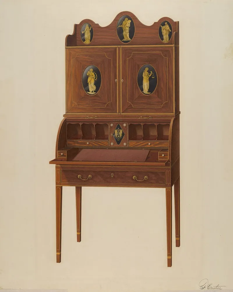 Cabinet Top Desk