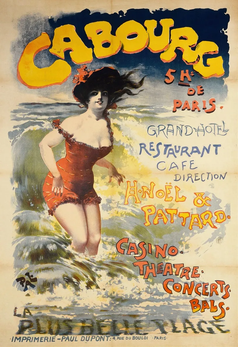 Cabourg Wall Art by Pal (Jean de Paleologue) - High-Resolution Digital Print