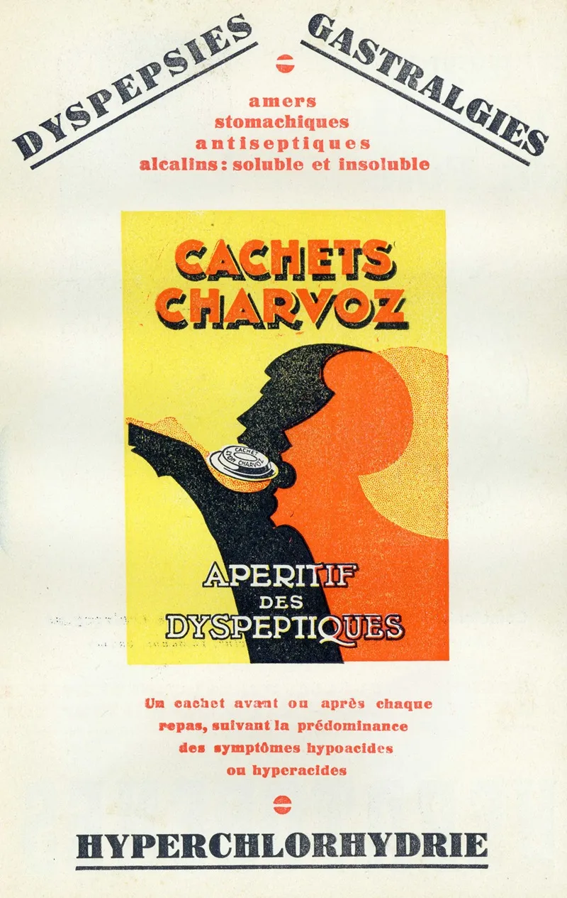 Cachets Charvoz 4 Wall Art by Laboratoires Charvoz - High-Resolution Digital Print